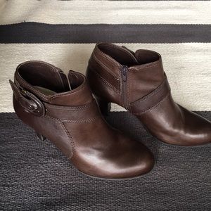 Nurture Brown booties.